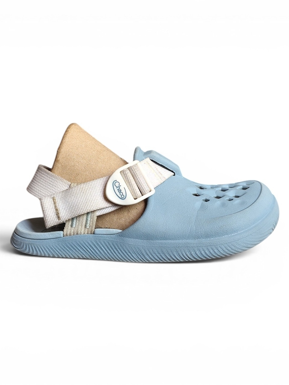 Chaco Chillos Clog Women's Size 5 Waterproof Slide Sandals Blue Fog
